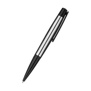 Penna Sfera S.T. Dupont Defi Da Collezione Unisex Sintetico Nero/Argento - Picture 1 of 4