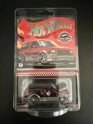 Hot Wheels Collectors RLC Exclusive 1992 GMC Typhoon (JCP13) Red Line Club (Red) - Image 1 of 4