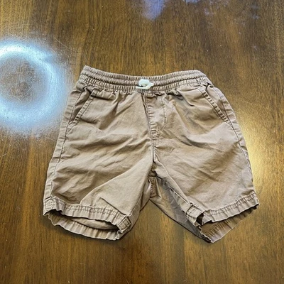 Old Navy Toddler Boys 3T Khaki Pull-On Shorts 100% Cotton - Image 1 of 4