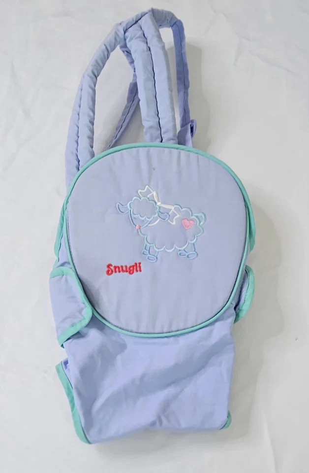 Portabebés Snugli Vintage Pastel Cordero Bordado Suave Portabebés Foto 1 de 4