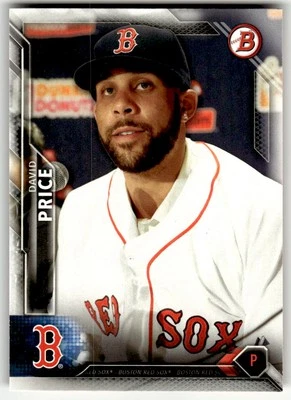 2016 Bowman #92 David Price Boston Red Sox Baseball - Image 1 of 2