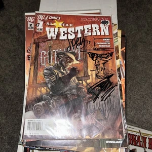 All Star Western Jonah Hex 1-34 DC NEU 52 SET 1 signiert & skizziert Palmiotti - Bild 1 von 16