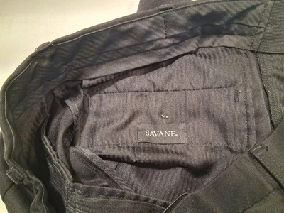 Shorts Savane Chino, Frente Plana Masculino 32x10 Cor Preto, Poliéster - Imagem 1 de 4