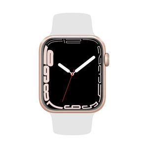 Apple Watch (Series 9) Edelstahl 41 mm GPS + Cellular - Gold, Unity Nike Spor... - Bild 1 von 4