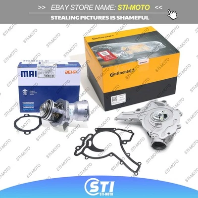 Termostato MAHLE y bomba de agua Continental para Mercedes E350 ML350 C300 C350 Foto 1 de 4