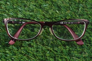 HELLO JUICY COUTURE JU 140 EYEGLASSES FRAMES ONLY 52-15-135 RED ~ VGC - Picture 1 of 8