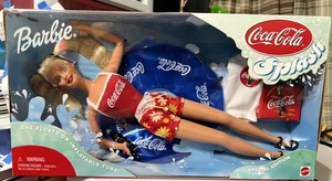 1999 Mattel Coca-Cola Splash Barbie - Special Edition #25590 - Picture 1 of 2