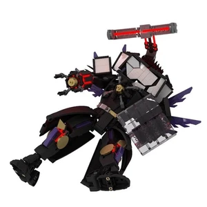 Skibidi Toilet Model Battle Damaged Titan TV Man Building Block Puzzle Toys Gift - Picture 1 of 6