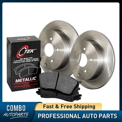 Front Disc Brake Pad Set Disc Brake Rotor fits 1973-1974 Dodge B100 Van - Image 1 of 4