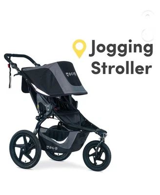 Bob Revolution Flex 3.0 Stroller in Graphite Black! - New - Creased Box - Image 1 of 4