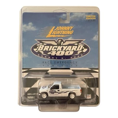 JOHNNY WHITE LIGHTNING Brickyard 400 Chevy Truck Race Emergency LTD ED - Image 1 of 2