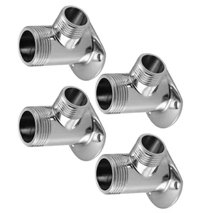  4 Pcs Shower Connector Kit Hand Elbow Bathroom System Part Fitting - Picture 1 of 12
