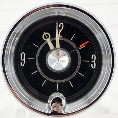 1964 63 62 61 CADILLAC DASH CLOCK WORKS FINE SERVICED DEVILLE ELDORADO. NICE!!!! - Image 1 of 4
