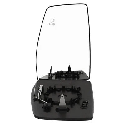 Fits Ford Transit Custom 2014-2023 Left Wing Mirror Glass With Over Taking Alert - Image 1 of 4