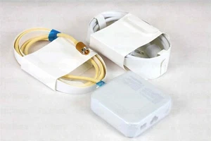|| New || Genuine Apple iMac 24" M4 Power Adapter W/ Ethernet || Yellow || A2290 - Picture 1 of 5