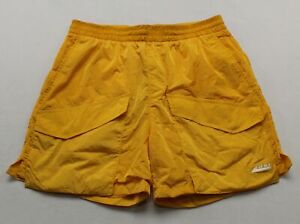 Zara Men's Rhuigi Limited Edition Cargo Pocket Shorts NC3 Yellow Medium NWT