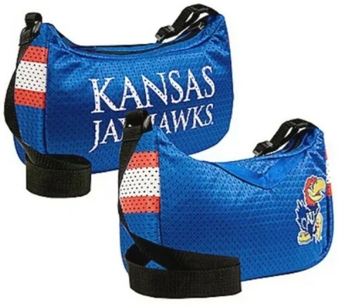 Univ of Kansas KU Jayhawks Jersey Purse Handbag Cover
