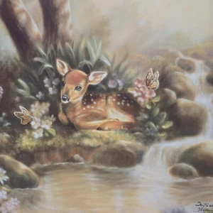 William Hallmark Signed Numbered A NEW BEGINNING Matted Framed Print 28"w x 24"h - Picture 1 of 10