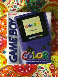 Consola Morada Game Boy Color GBC Completa!! - Imagen 1 de 9