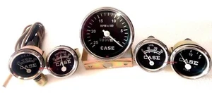Case Tractor Temperature,Tachometer, Oil Pressure ,Ammeter ,Fuel Gauge Set - Picture 1 of 6