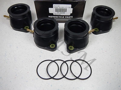 Yamaha 84-85 FJ1100 86-93 FJ1200 Novo Conjunto de Bota de Entrada de Carburador K&L 0119-116 - Imagem 1 de 4