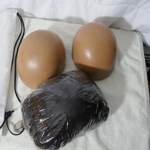 Drehpunkt Schaufensterpuppe Kopf abnehmbare Kopfhaut Haar Kosmetik Schönheit Schule - Bild 1 von 7
