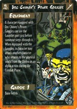 Doc Chaney's Power Goggles - Legacy of the Tribes  LotT - Rage CCG