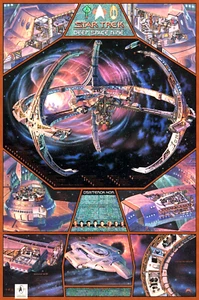 Póster De Colección Star Trek Espacio Profundo Nueve/9 24"" x 36"" - Enrollado - Imagen 1 de 6