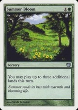 Summer Bloom 9th Edition Light Play MTG Magic DNA GAMES