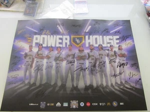 2024 LSU TIGERS BASEBALL POSTER TEAM SIGNIERT VON 44 WHITE TRAVINSKI MILAZZO JONES + - Bild 1 von 6