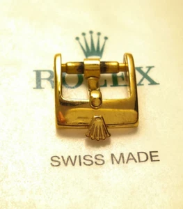 ULTRA RARE ROLEX STRAP BUCKLE 10MM GOLD FILLED BUCKLE GENUINE 100% - Picture 1 of 4