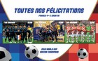 Gambia 2018 - FIFA World Cup Soccer - Sheet of 3 Stamps - Scott #3801 - MNH
