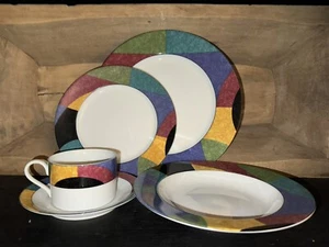 Mikasa Currents 5 Pc Place Setting Mint NIB - Picture 1 of 6