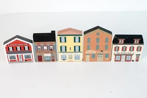 Katzen miauen Holz inklusive Serie IX alle 5 Teile signiert Faline Vintage - Bild 1 von 13