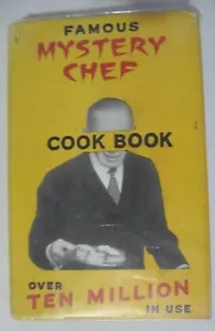 SELTEN! SIGNIERTE KOPIE (an Joan) BERÜHMTER MYSTERY CHEF 1949 KOCHBUCH - Bild 1 von 8