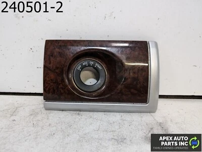 OEM 2010 Chrysler Town & Country 3.8L Dash Ignition Key Cylinder Trim Ring Bezel Foto 1 de 4