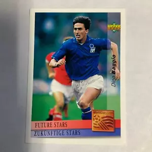 Tarjeta coleccionable de fútbol 1993 Upper Deck Dino Baggio #148 - Imagen 1 de 6