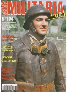 MILITARIA N°194 509e RCC 1940 / VELO BELGE 14/18 /INDO DE LATTRE / PARA US / RAD - Picture 1 of 2