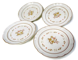 Cordella handdekoriertes Steinzeug Salat/Dessertteller - Menge 4 - SCHNELLER VERSAND  - Bild 1 von 2