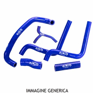 INNTECK KIT TUBI RADIATORE SILICONE RADIATOR HOSE BLU HONDA CRF 250 2014 2015 - Foto 1 di 1