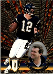 1996 Pacific Invincible Football Card #123 Stan Humphries