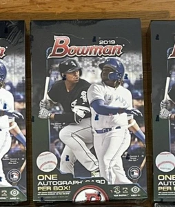 2019 Bowman Baseball Hobby Box sigillata in fabbrica MLB Julio Rodriguez ROY - Foto 1 di 6