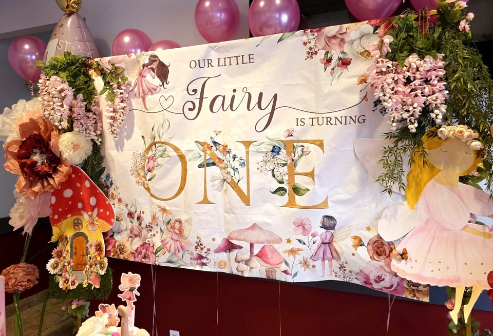 1st birthday party decorations girl — 第 1/4 张图片