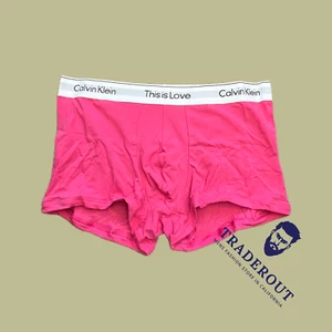 Calvin Klein CK men Pink modern cotton stretch trunk underwear size L - Picture 1 of 9
