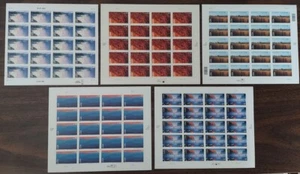 US #C133/141, Complete Airmail sheets, 5 diff, NH, VF, Face alone $68.00 - Picture 1 of 1