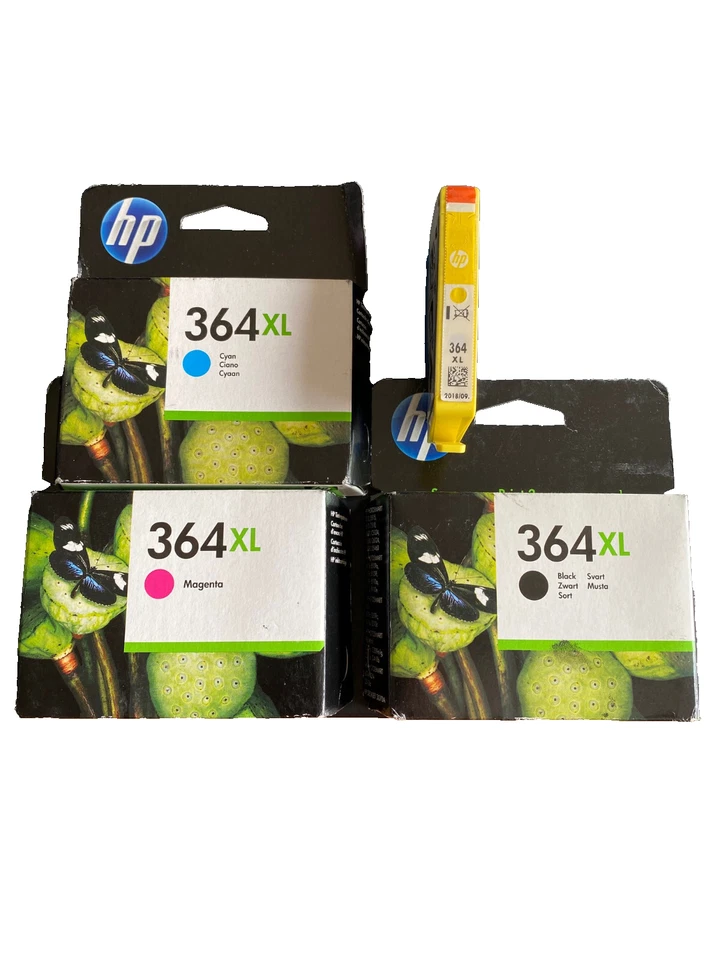 4er SET Original HP 364XL  Multipack (N9J74AE) abgelaufen - Bild 1 von 1