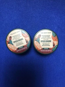 2 X Body Shop Spiced Orange Lip Butter 10 ml x 2 Limited Edition 🔥 Worth £10 - Picture 1 of 2