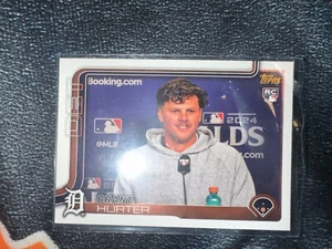 Brant Hurter Detroit Tigers Golden Mirror SSP 2025 Topps Baseball Autos - Bild 1 von 2