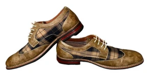 FERRO ALDO JULIAN OXFORDS SHOES MENS WINGTIP MULTICOLOR LACE UP SIZE 13 - Picture 1 of 8