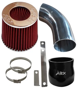 BLACK RED AirX Racing Air intake kit & filter for 1994-02 Honda Passport 3.2L V6 - Bild 1 von 1